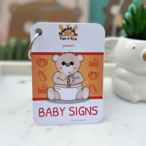 baby sign language - flashcards