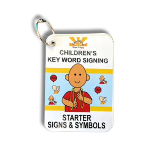 Starter signs with communication symbols - Children's key word signing (KWS) - video tutorials