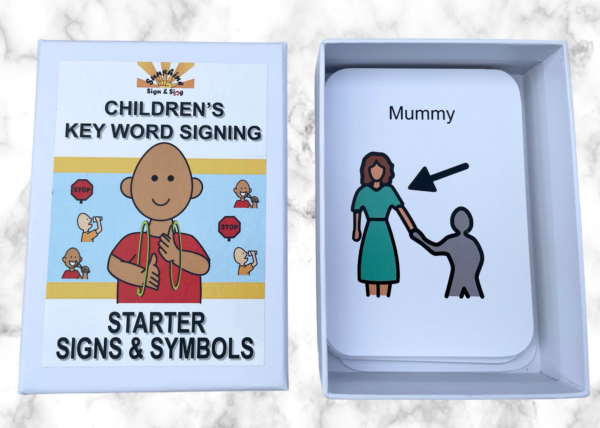 auslan key word sign - first signs flashcards