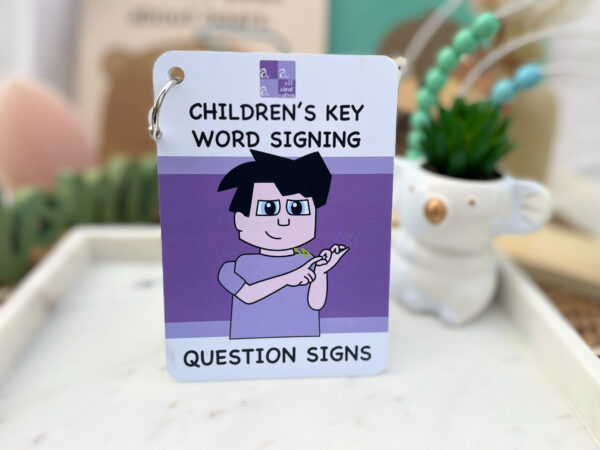 questions key word sign