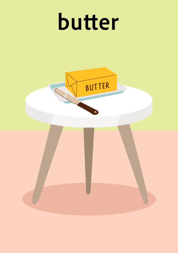 key word sign - sign for butter - auslan