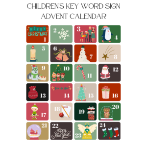 Red Green Colorful Illustrated Christmas Advent Calendar-2