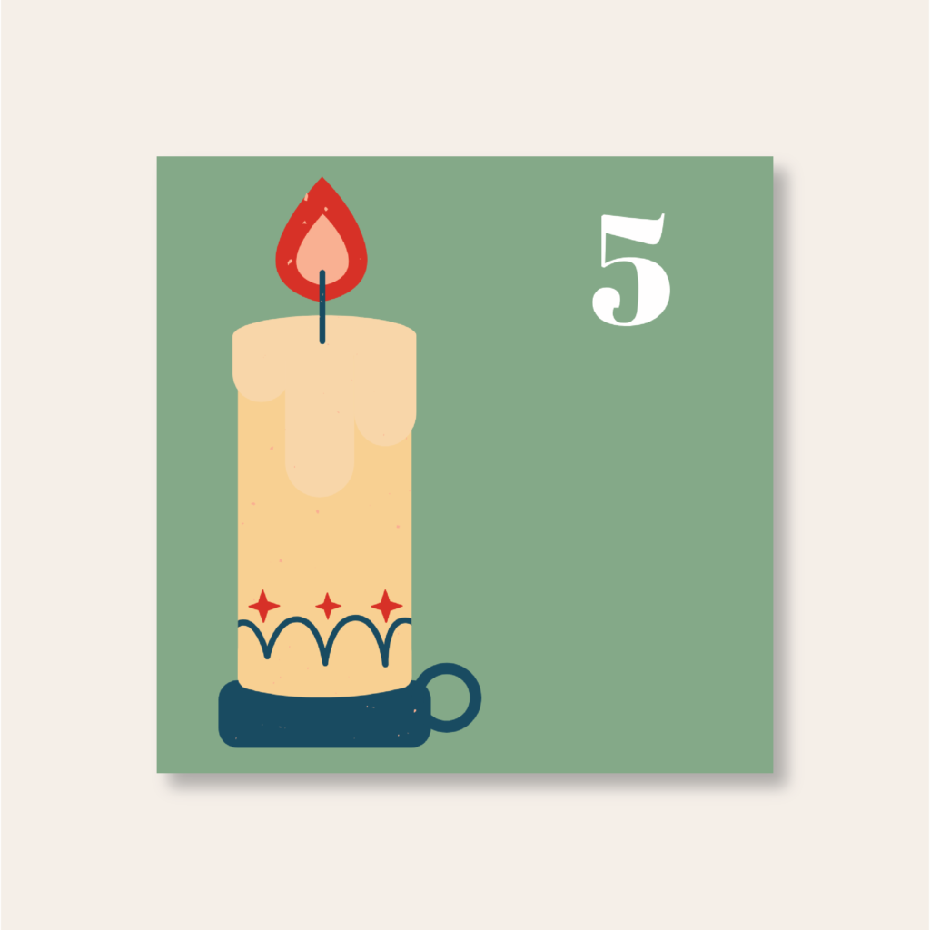 key word sign- sign for candle - christmas advent calendar - auslan