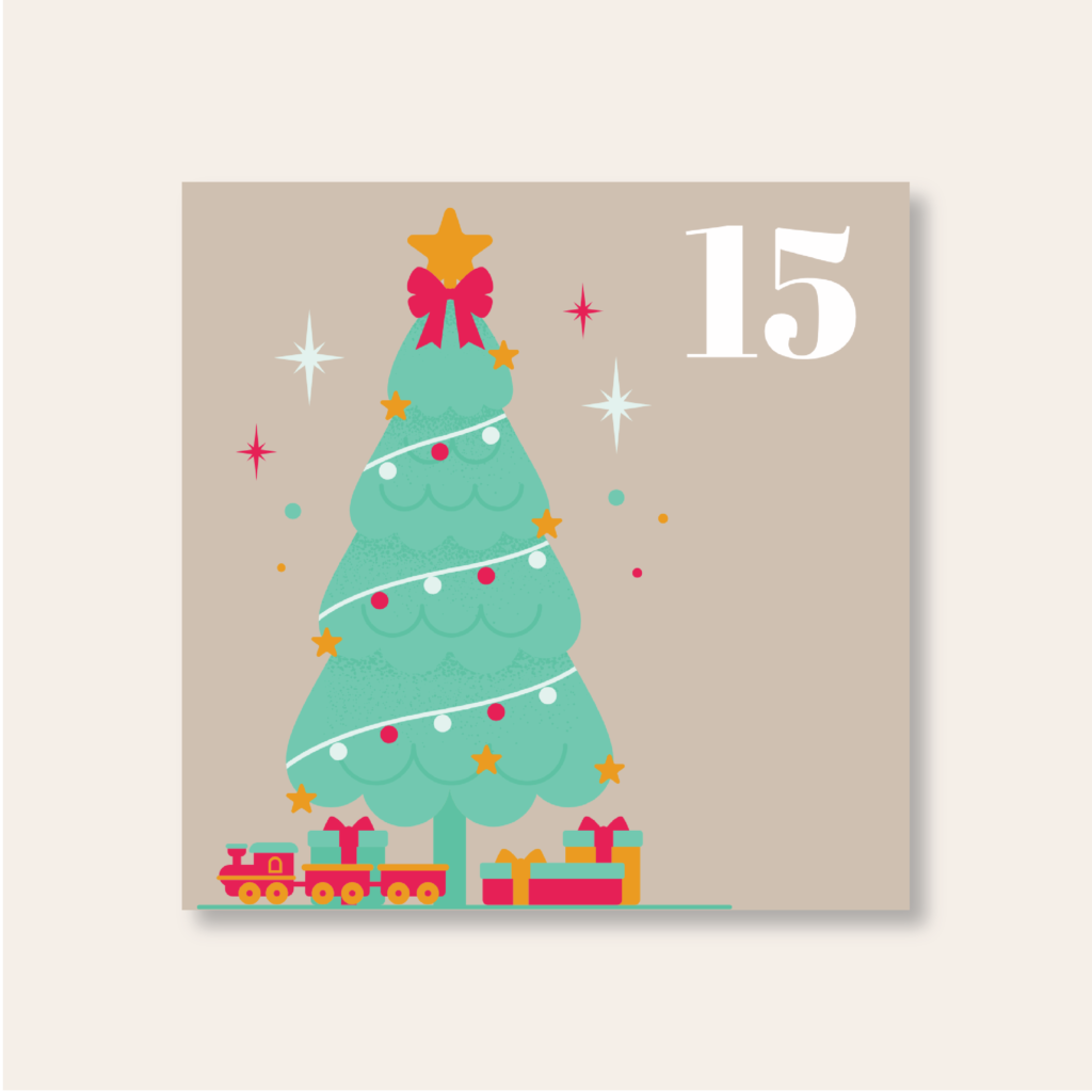 christmas advent calendar - key word sign - sign for christmas tree - auslan