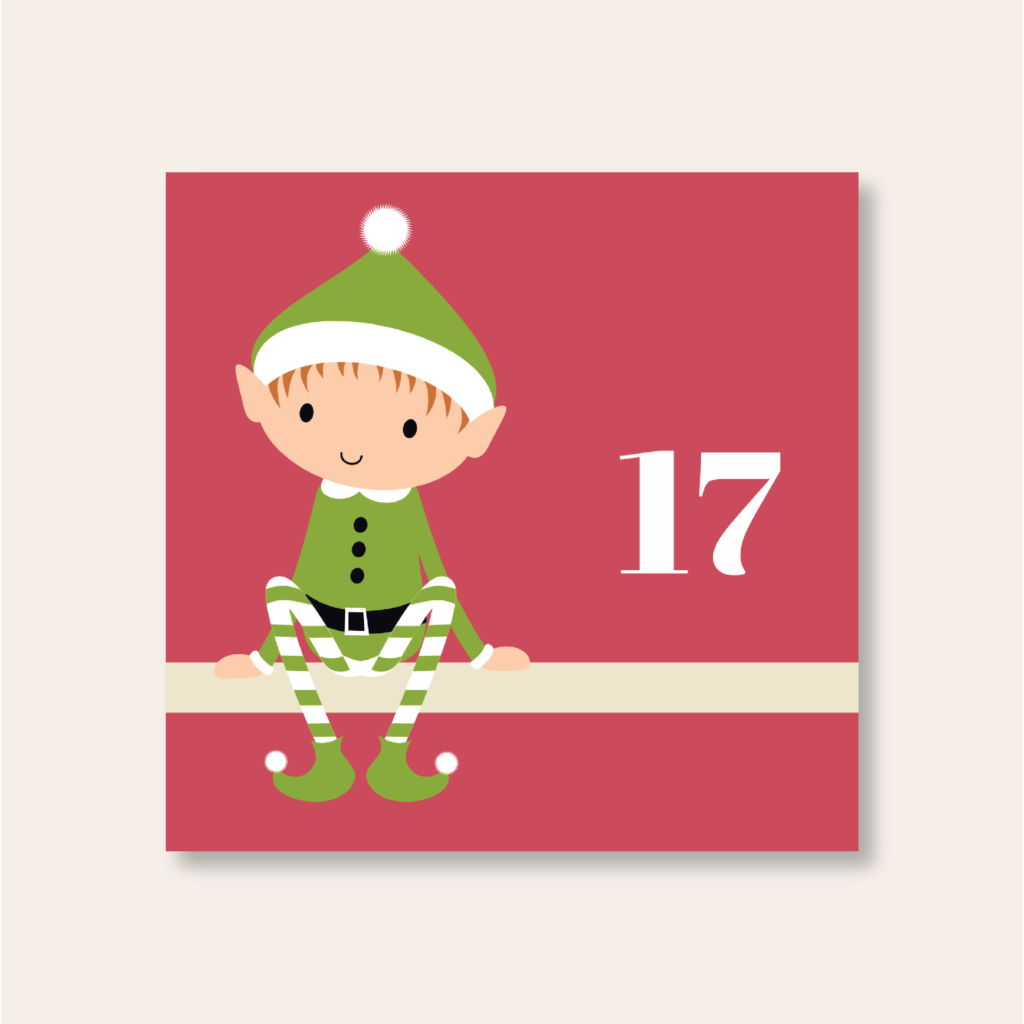 key word sign- sign for elf - christmas advent calendar - auslan