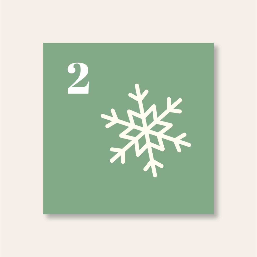 christmas advent calendar - key word sign - sign for snow - auslan